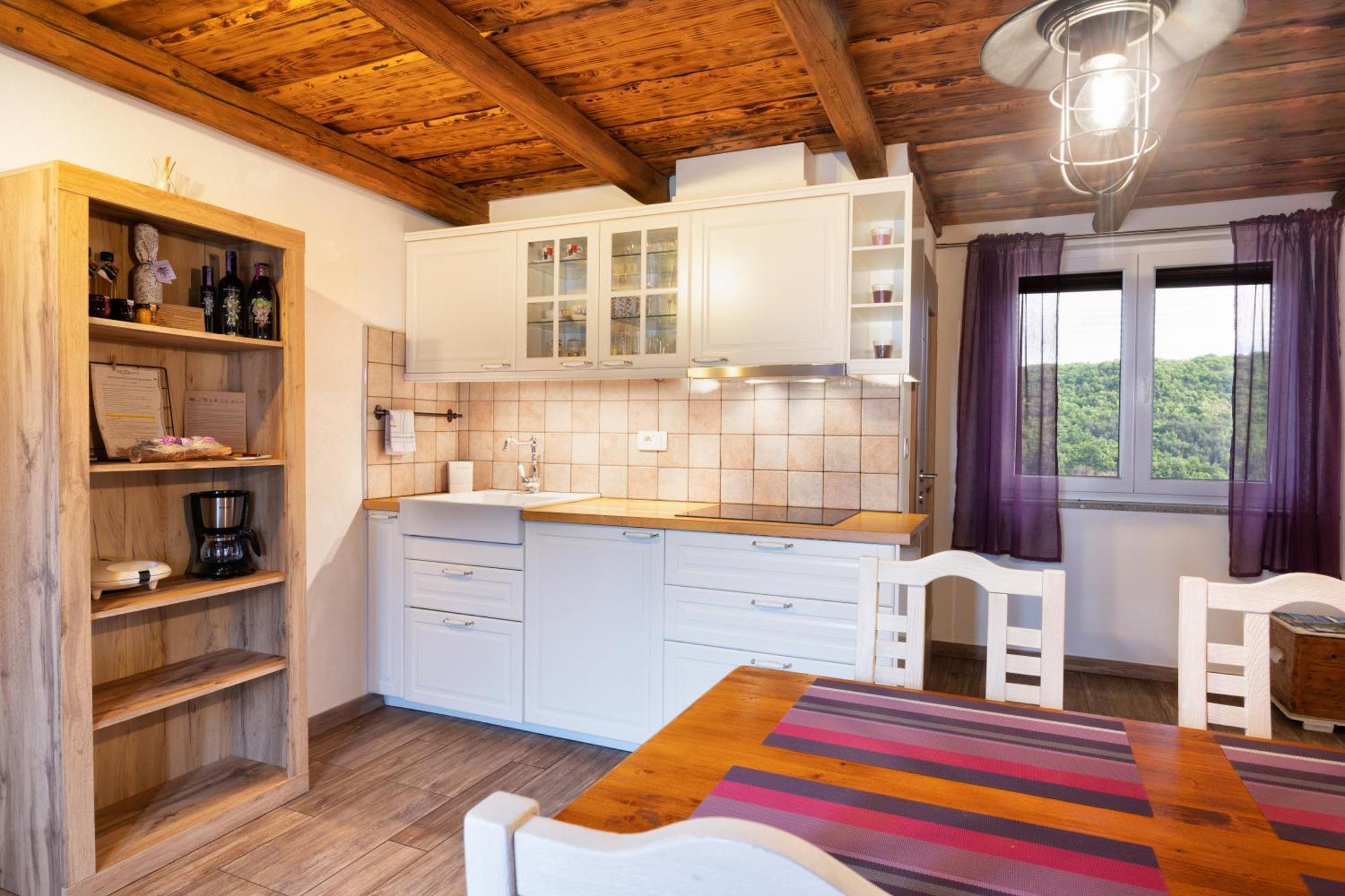 Touristfarm - Apartments "Red Fairytale" Marezige Buitenkant foto