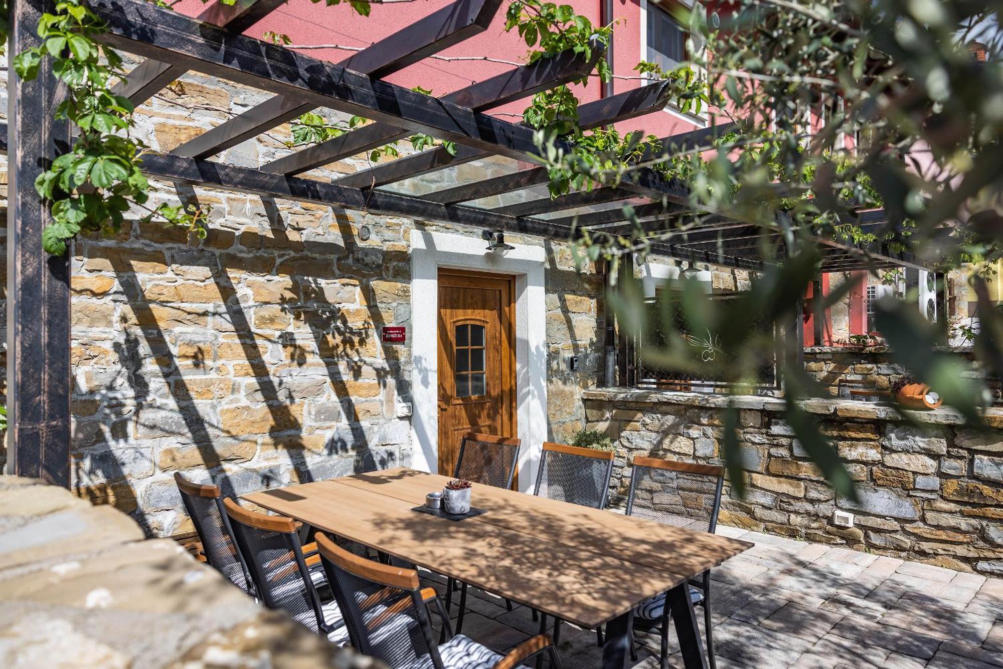 Touristfarm - Apartments "Red Fairytale" Marezige Kamer foto